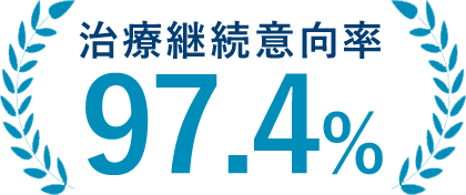 継続意向率97.4%